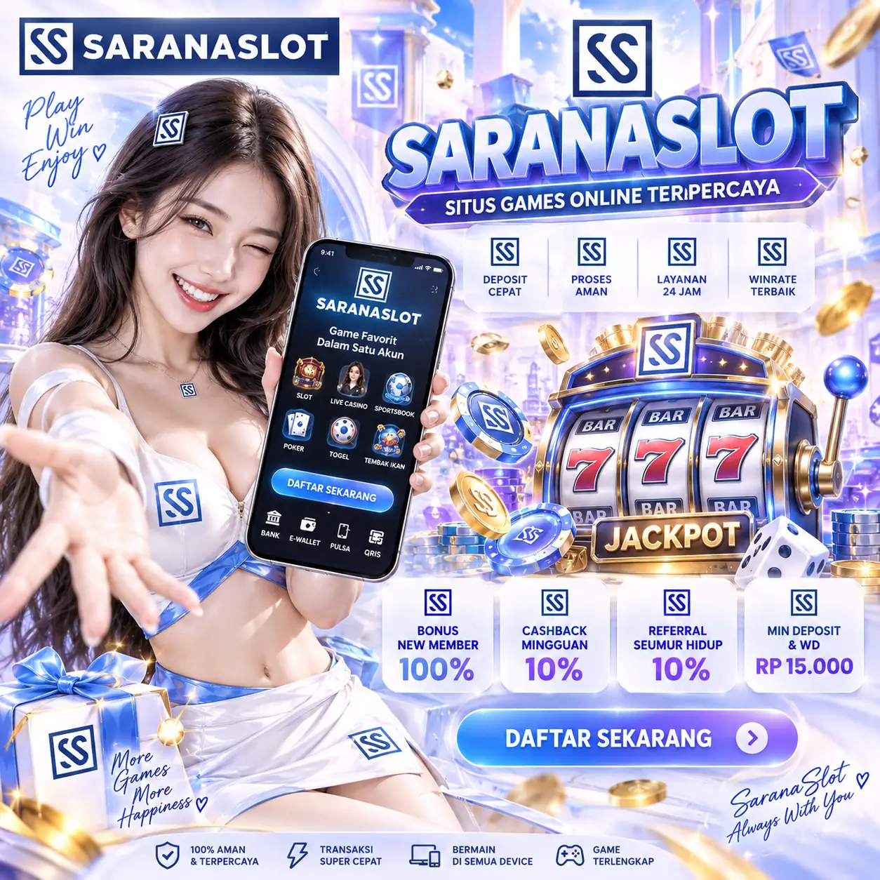 SARANASLOT situs slot online gacor dengan promo menarik