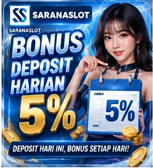 BONUS DEPOSIT HARIAN 5%