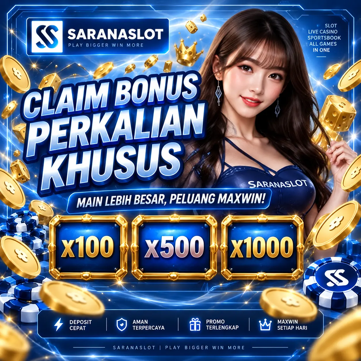 CLAIM BONUS PERKALIAN KHUSUS