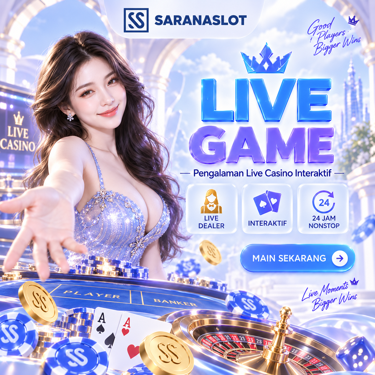 SARANASLOT Live Games